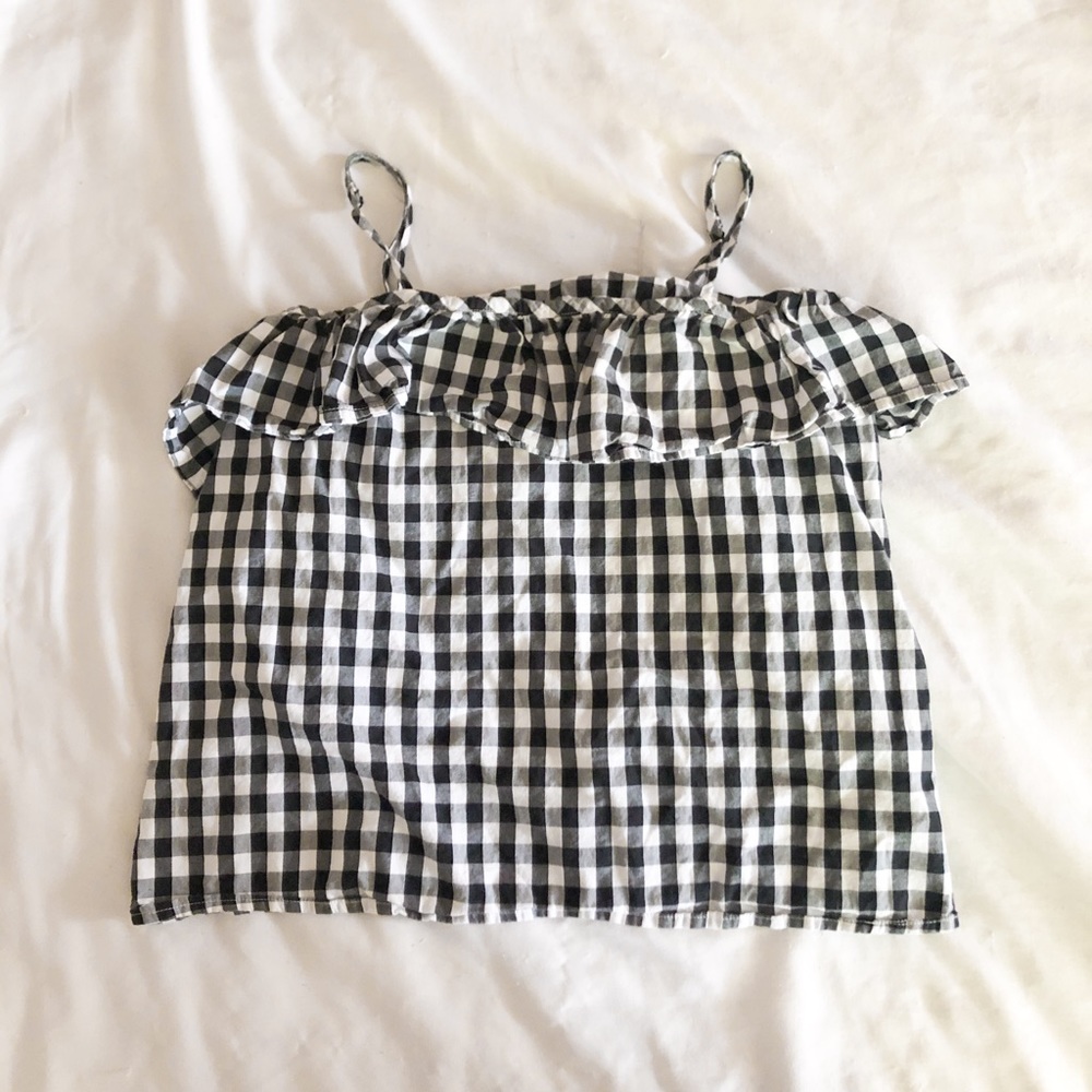 Gingham top